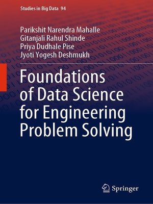 cover image of Foundations of Data Science for Engineering Problem Solving